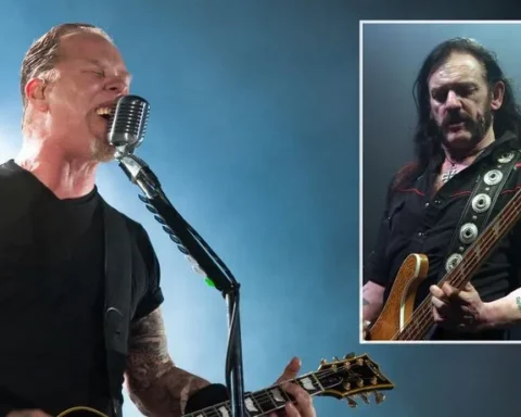 James Hetfield, de Metallica, s’est fait tatouer avec les cendres de Lemmy Kilmister, de Motörhead