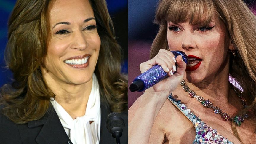 Taylor Swift, un soutien de poids pour Kamala Harris