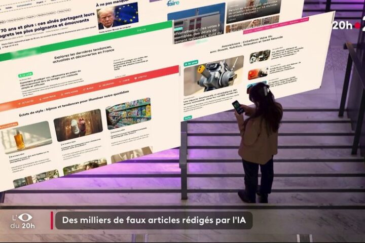 Enquête : sur Google, le règne des sites générés par IA