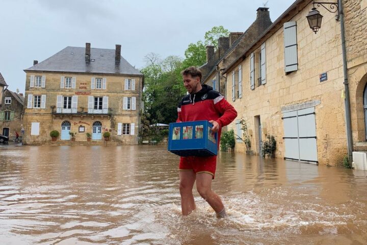 Inondations : l'Isle va continuer à monter, pic attendu à 18 heures à Périgueux