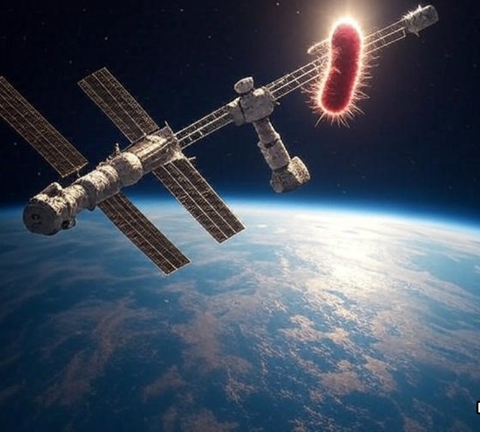 Des scientifiques collectent dans la station spatiale chinoise une bactérie jusqu'ici inconnue