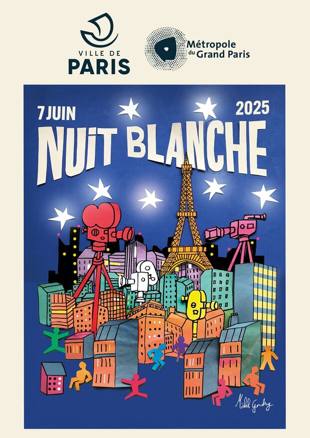 Paris se transformera en un "immense plateau de cinéma" pour la Nuit Blanche 2025
