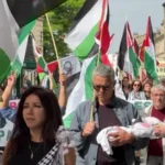 Rassemblements du 1er-Mai : le cortège parisien s'élance avec les principaux leaders syndicaux