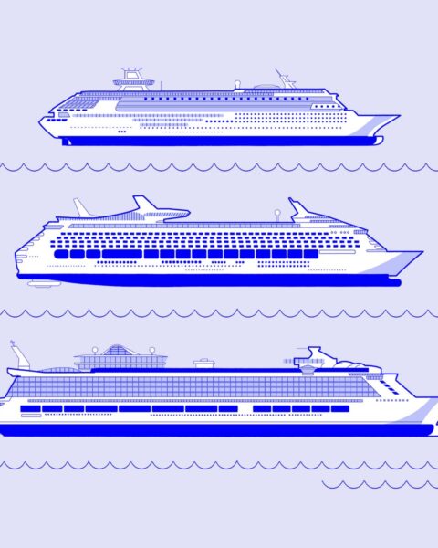 Conférence des Nations unies sur l’océan : plus grands et plus polluants... Visualisez la course au gigantisme des bateaux de croisière