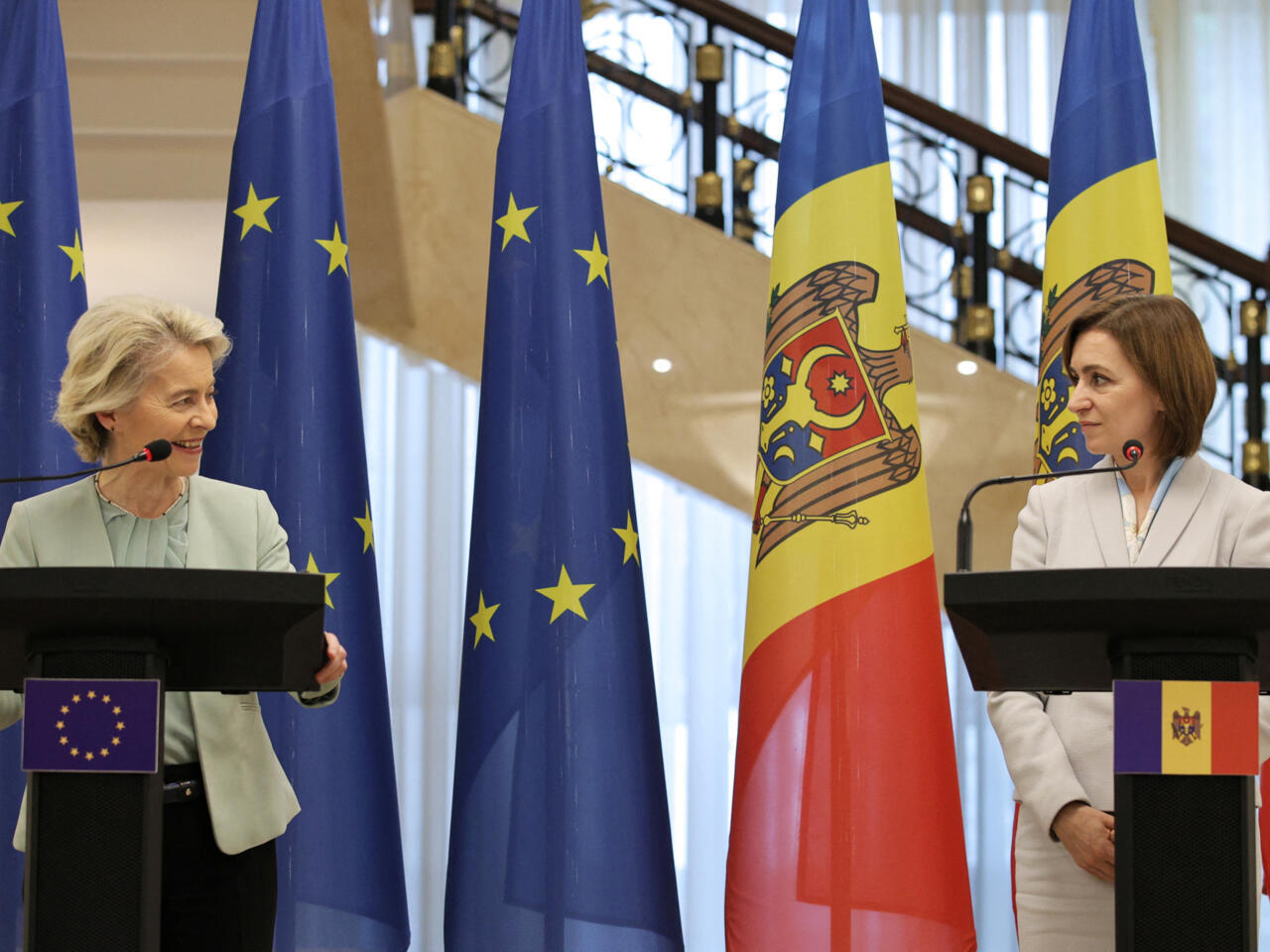 Des vidéos de désinformation ciblent le sommet de l’UE en Moldavie, selon des chercheurs
