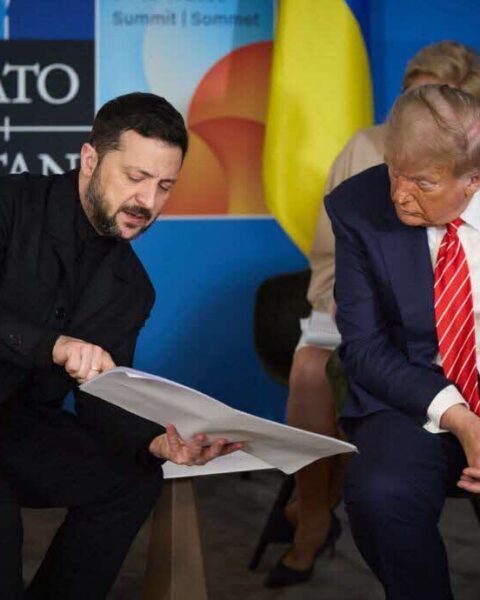 Trump infléchit sa rhétorique sur l’Ukraine lors du sommet de l’OTAN à Bruxelles