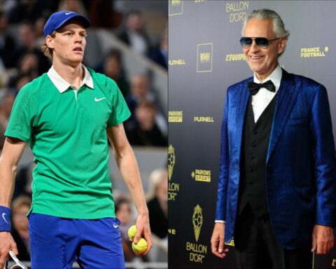 Jannik Sinner a collaboré avec Andrea Bocelli