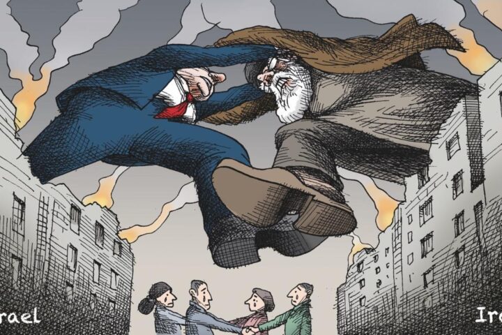 L'actualité en dessin : Israël et l'Iran exacerbent les tensions au Moyen-Orient après une semaine de conflit.