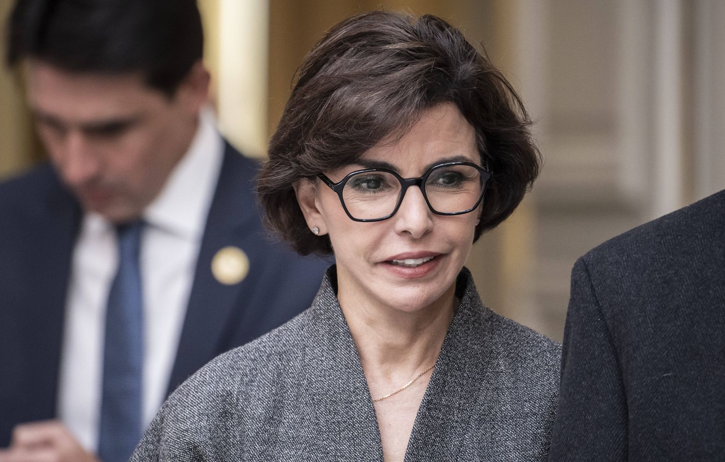 Rachida Dati en tête des sondages pour les élections municipales à Paris.