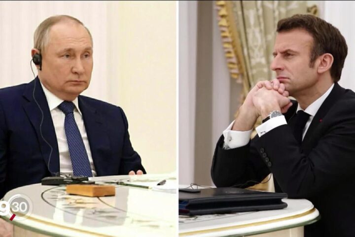 Macron exhorte Poutine à un cessez-le-feu immédiat en Ukraine lors d’un appel inédit depuis 2022