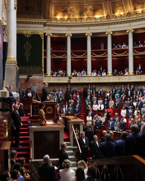 Bayrou, Braun-Pivet et Retailleau présents aux obsèques d'Olivier Marleix