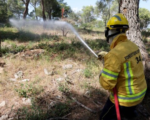 Dix départements en alerte orange pour incendie, trois passeront en rouge mercredi