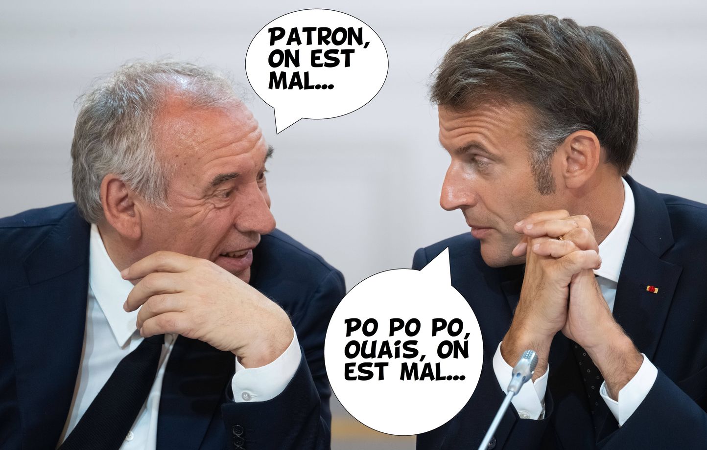 Emmanuel Macron et François Bayrou établissent des records d'impopularité sans précédent.