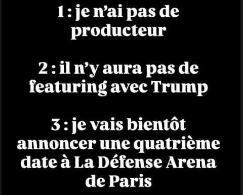 Gims dément une collaboration avec la belle-fille de Trump