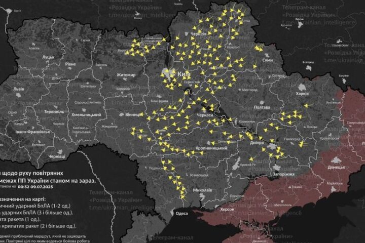 Guerre en Ukraine : L’armée russe intensifie ses attaques avec 728 drones et 13 missiles en 24 heures, un record depuis le début du conflit.