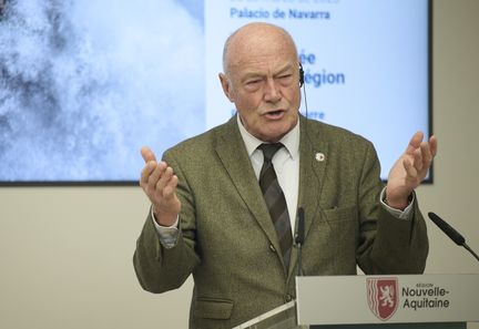 Le président socialiste de la région Nouvelle-Aquitaine, Alain Rousset, sous le coup d'une enquête pour prise illégale d'intérêts.