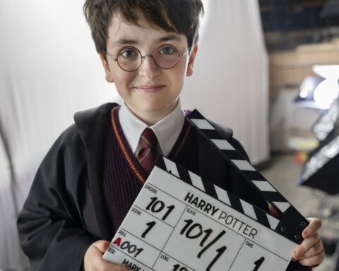 Le tournage de la série Harry Potter débute avec la première image de l'acteur principal