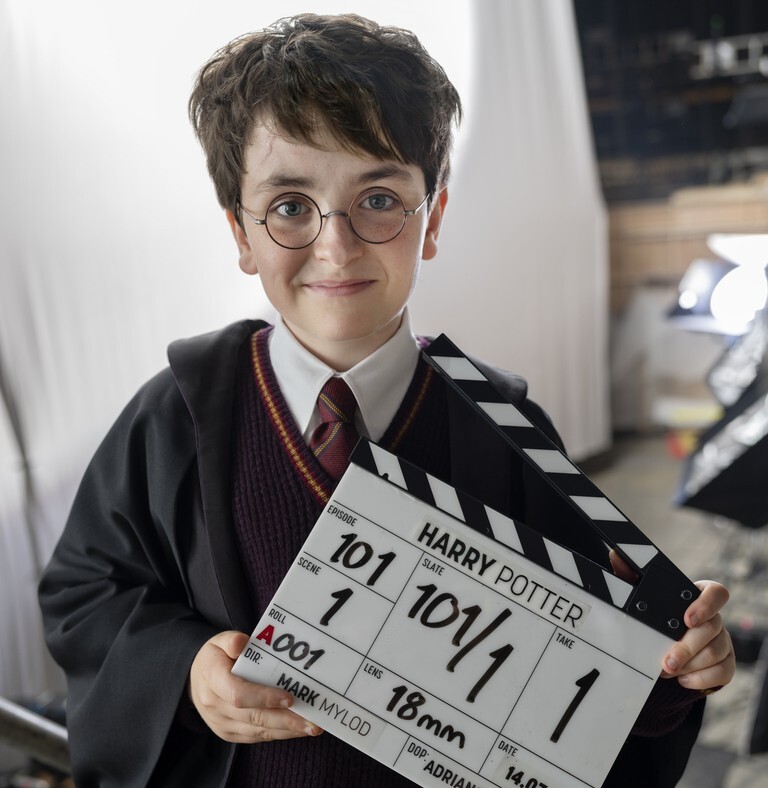 Le tournage de la série Harry Potter débute avec la première image de l'acteur principal