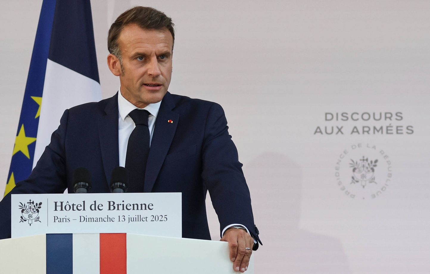 Les points essentiels du discours d'Emmanuel Macron aux forces armées