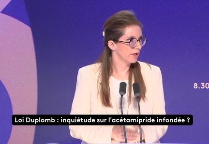 Loi Duplomb : la ministre Aurore Bergé confirme le soutien inébranlable du gouvernement au texte.