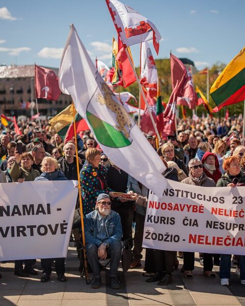 Des milliers de Lituaniens attendus à Vilnius pour protester contre la nouvelle coalition