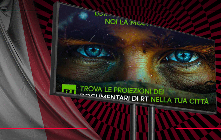 RT Doc lance une campagne de propagande en Italie malgré les sanctions