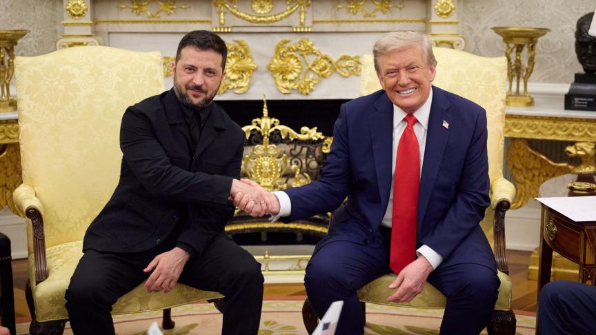 Rencontre à Washington entre Zelensky, Trump et dirigeants européens