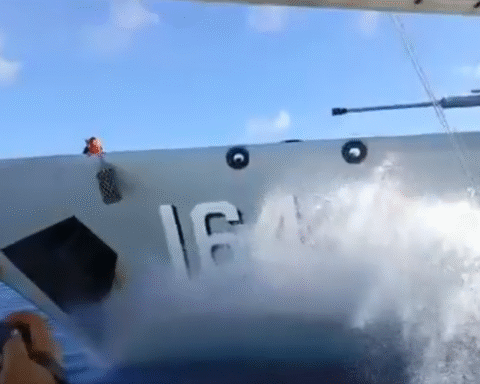 Collision en mer de Chine méridionale entre navires chinois lors de la poursuite d’un patrouilleur philippin