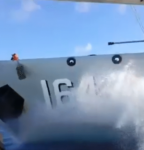 Collision en mer de Chine méridionale entre navires chinois lors de la poursuite d’un patrouilleur philippin