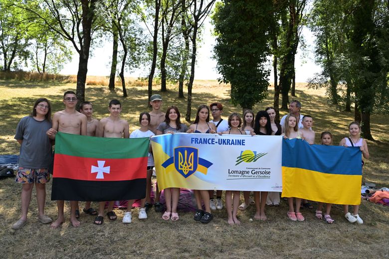 Des orphelins ukrainiens accueillis dans le Gers pour des vacances loin des combats