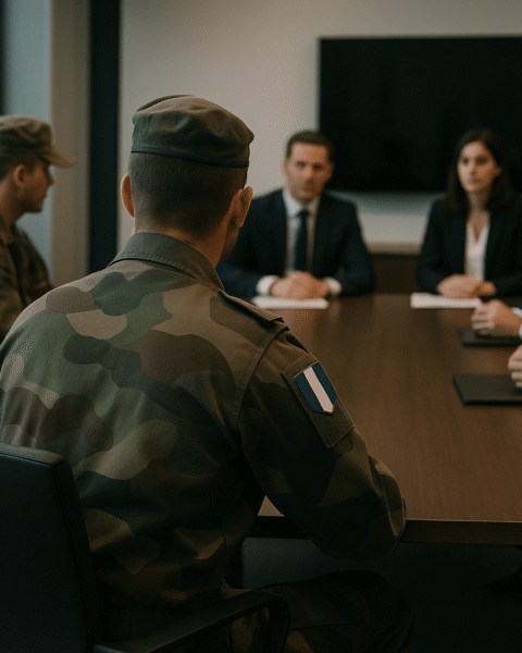 Faire face à l'incertitude : l'influence de l'armée sur le secteur des affaires