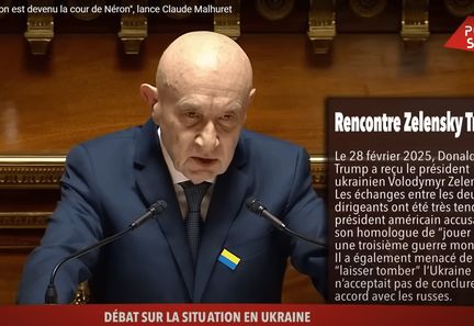"Punchline et humour" : analyse du discours viral du sénateur Claude Malhuret à l'encontre de Donald Trump aux États-Unis.