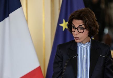 Rachida Dati présente son équipe de campagne aux Républicains pour les municipales à Paris