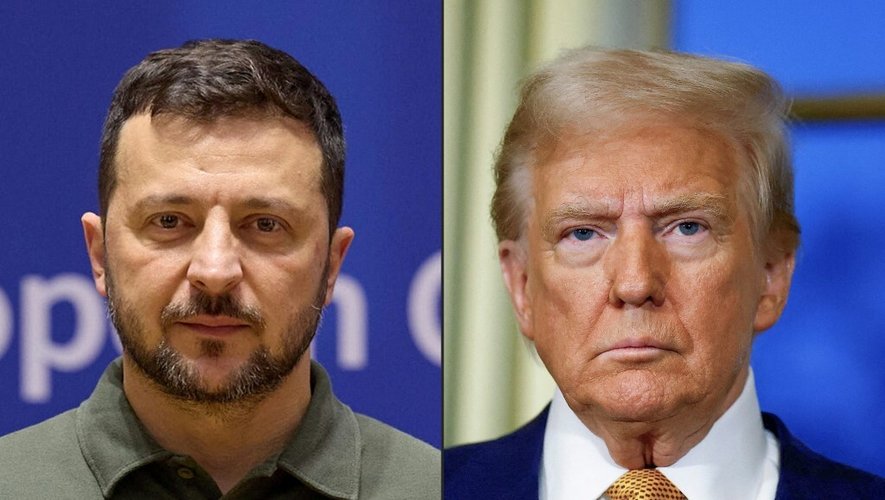 Relations tendues entre Donald Trump et Volodymyr Zelensky à Washington six mois après leur clash