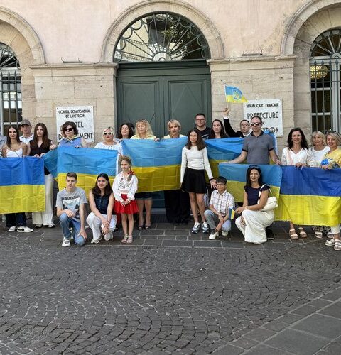 Rodez. Célébration du 34e anniversaire de l'indépendance de l'Ukraine entre émotions et solidarité