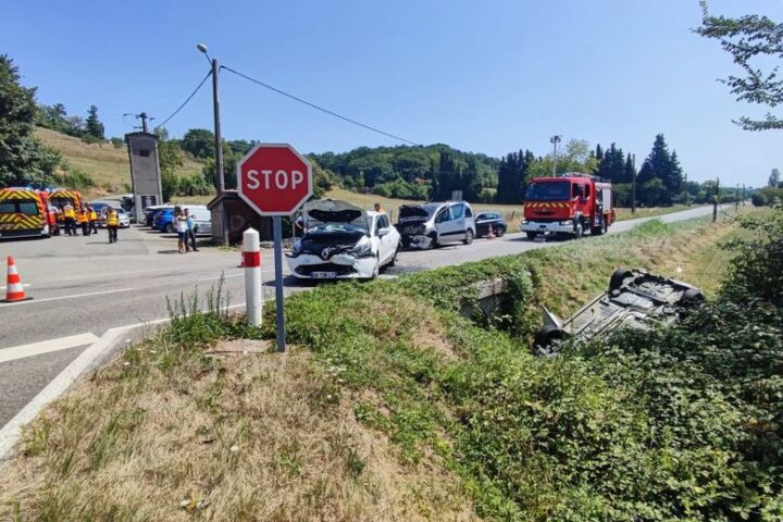 Un accident entre un scooter et une voiture en Ariège fait un blessé évacué en urgence absolue vers Toulouse.