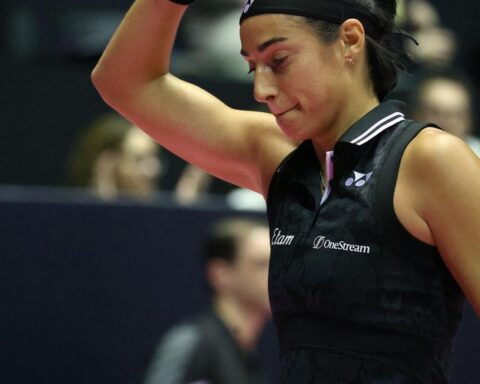 VIDEO. Tennis : Caroline Garcia et son équipe en plein quiproquo pendant un match