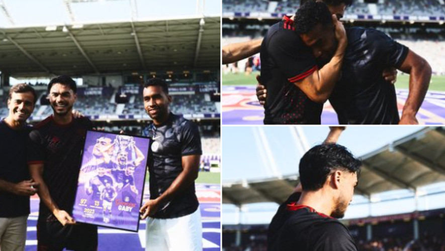 VIDÉO. TFC : Un hommage émouvant du club toulousain pour le départ de Gabriel Suazo, un cadre mémorable et des émotions intenses.
