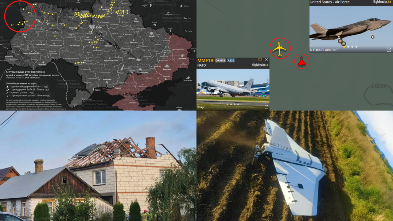 Le Kremlin nie toute responsabilité dans l’incursion de drones en Pologne