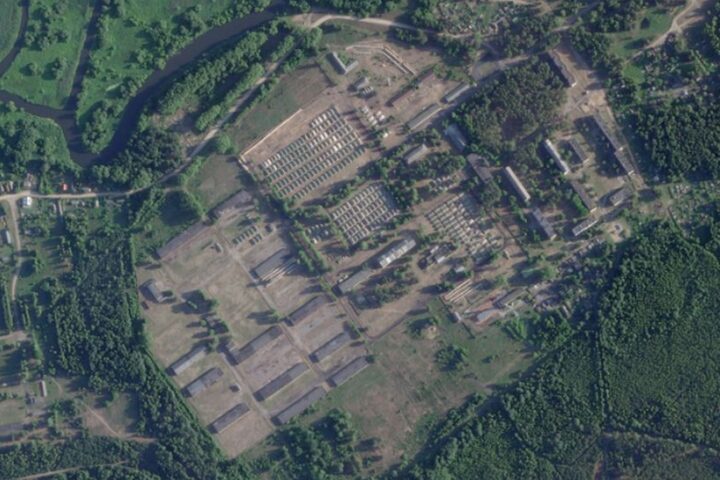 Une base militaire secrète en construction près de Minsk