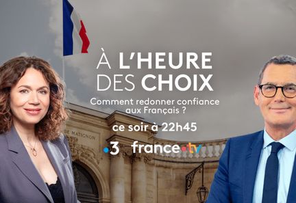 Comment rétablir la confiance des Français ? Débat à venir sur France 3
