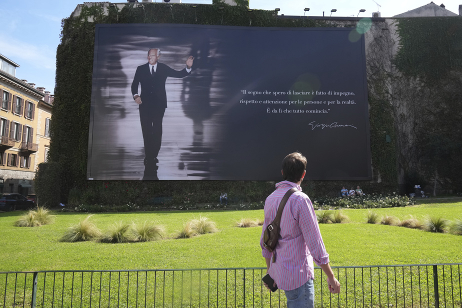 Giorgio Armani, 1934-2025 : les funérailles privées du designer prévues lundi à Rivalta en Italie