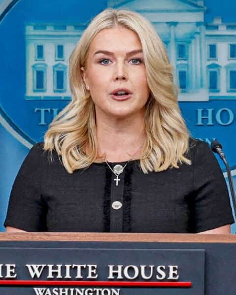 Karoline Leavitt nommée porte-parole de la campagne de Trump pour 2024