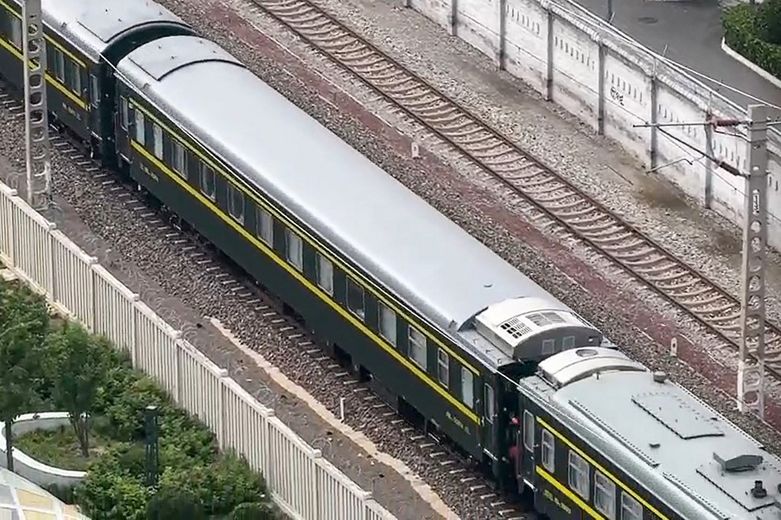 Kim Jong Un privilégie son train blindé à 60 km/h pour ses déplacements en Chine