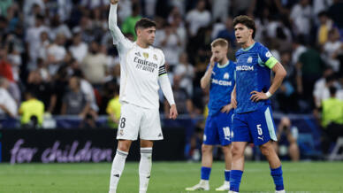 Ligue des Champions : l'OM battu par le Real Madrid de Kylian Mbappé