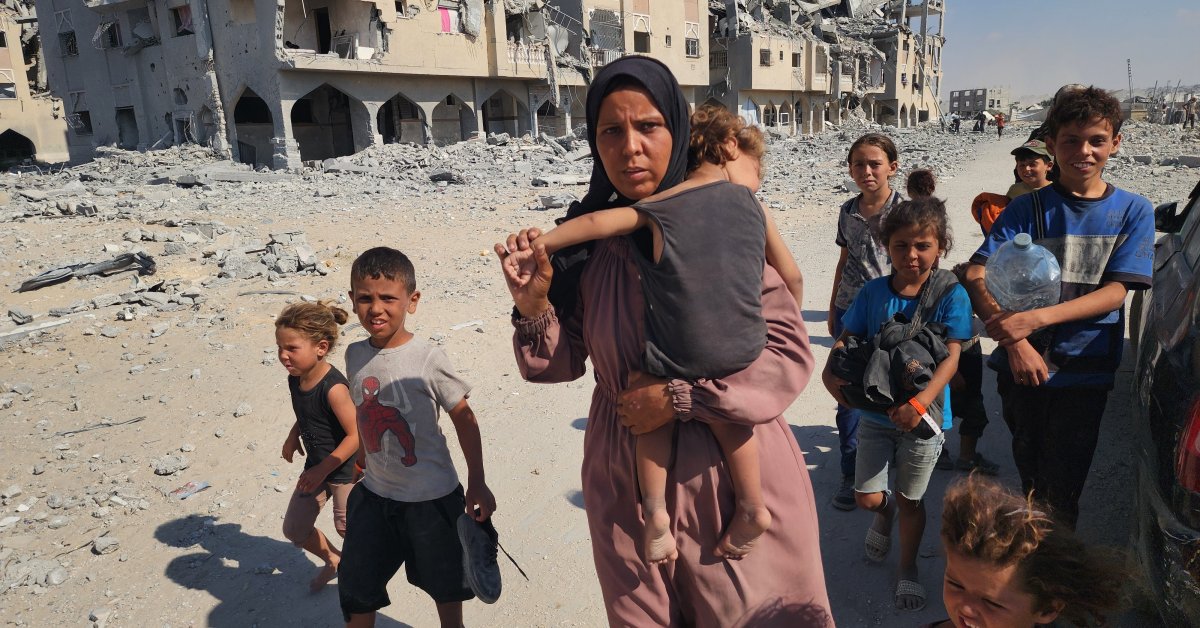 Plus de 400 000 personnes fuient Gaza City pendant l’invasion terrestre israélienne