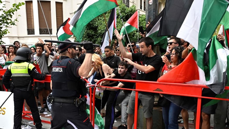 Protestations empêchent la désignation d'un vainqueur lors de la 11e étape du Tour d'Espagne