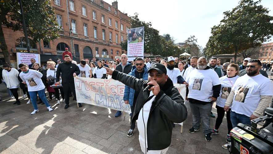 Trois proches de Maïky Loerch en garde à vue pour menaces de mort après une marche blanche à Toulouse