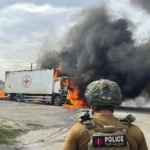 Russie attaque un convoi humanitaire à Kherson