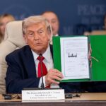 Absence d'un engagement de Trump pour une solution à deux États lors de la signature en Égypte